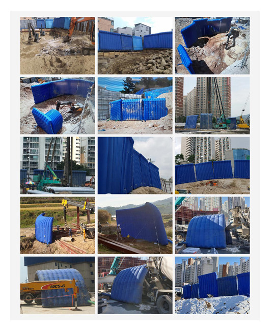 China Customized Inflatable Sounds Bariier & Inflatable Noise Barrier Supplier & Manufactures & Factory 33