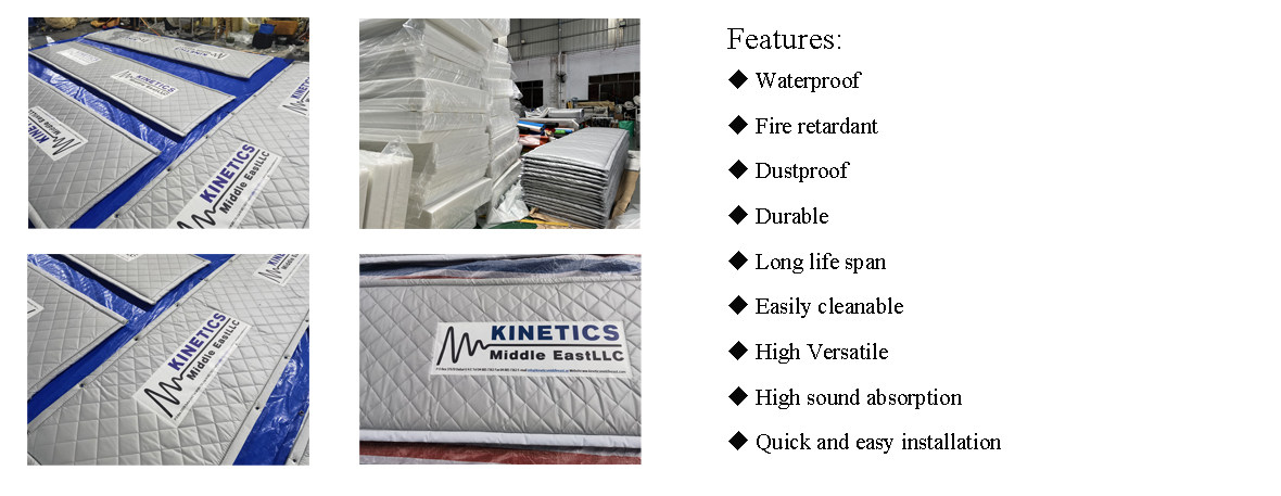 Outdoor Absorptive Soundproofing Blanket-101