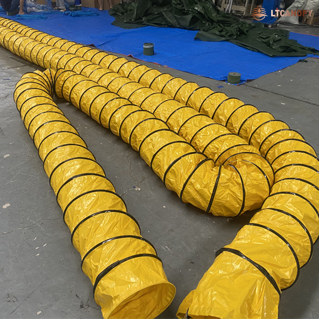 Preconditioned Air (PCA Ducting) Ventilation Systems for Air Craft Parking China Manufacturer