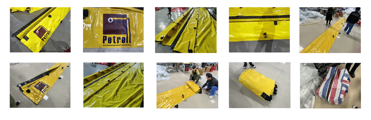 Yellow Glood Gate For Defensing 300mm High Flood With LOGO Supply by LTCANOPY -Made in China-11