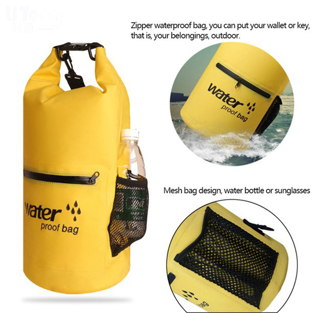 Customized Color China Waterproof Dry Bag with Straps