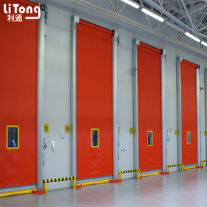 Automatic Flexible PVC Roll Up Doors For Building And Workshops