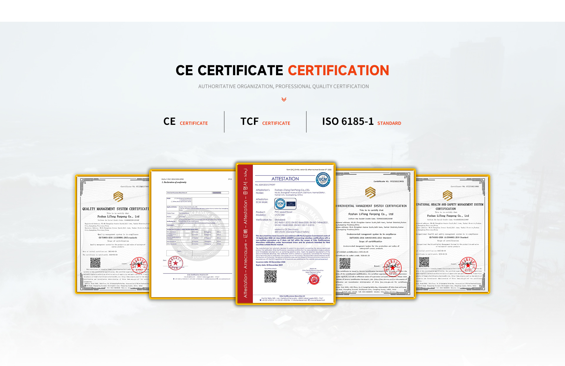 Litong Quality & Certification