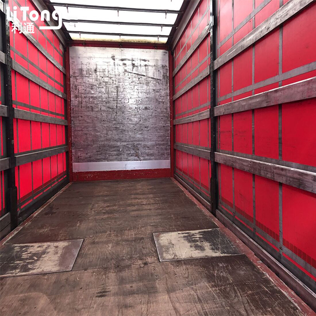 Red Curtain Truck Cover PVC Tarpaulin China Coated PVC Fabric Manufacturer