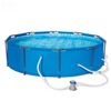 China Durable Light Weight PVC Inflatable Swimming Pool With Metal Frame Home Use For Sale