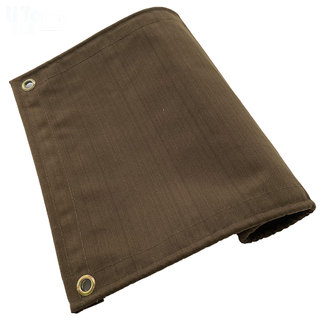 Heavy Duty Canvas Tarps With Zipper Rope Eyelets For Semi-Trailer Cover