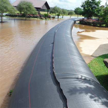 inflatable flood barrier manufacturer by foshan litong fanpeng factory