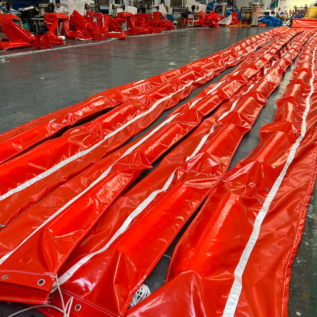 Foam Filled Oil BoomFoam Filled Booms Floattype Oil Spill Containment