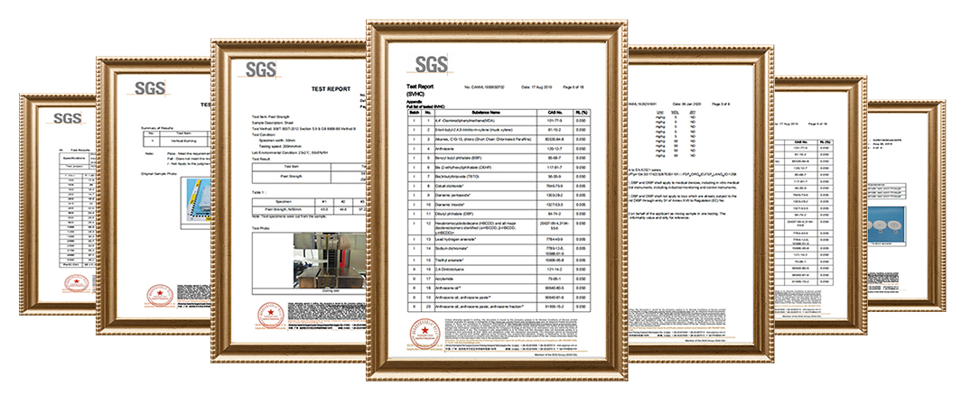 SGS certification of tarpaulin of FOSHAN LITONG FANPENG LTD