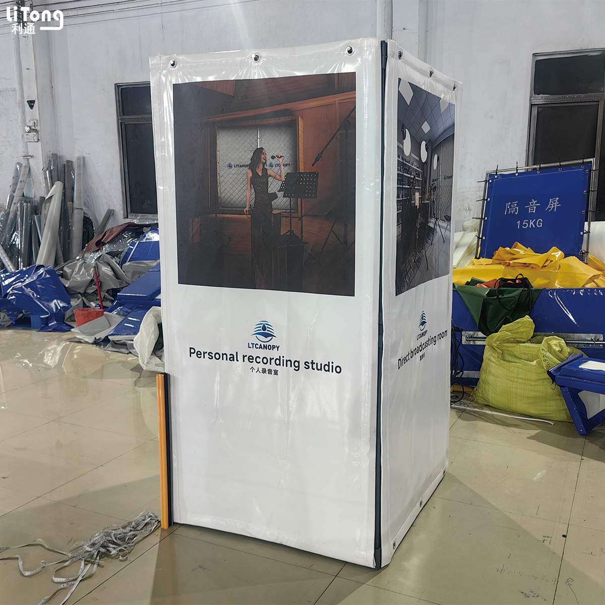 Professional grade silent soundproof box