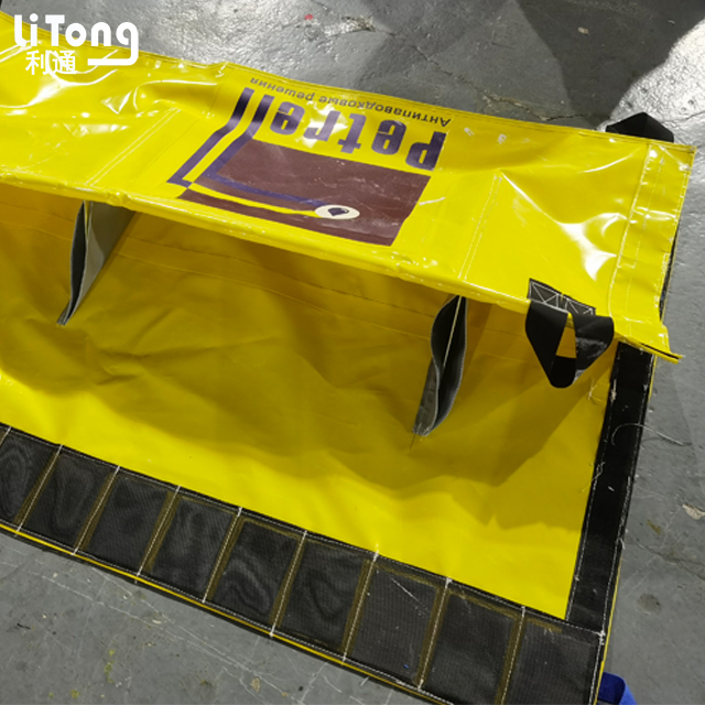 Yellow Glood Gate For Defensing 300mm High Flood With LOGO Supply by LITONG -Made in China