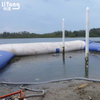 White PVC Mesh Coated Tarpaulin For Inflatable Flood Barriers