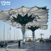 Desiger Tensile Membrane Structure-China PVC Fabric Street Umbrellas-Architectural Fabric