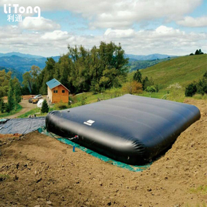 Anti-UV PVC Mesh Coated Tarp For Pillow Tank Water Storage Bladder