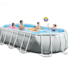 China Inflatable Potable Easy Set Up Steel Frame Plastic PVC Swimming Pools Above Ground Pool