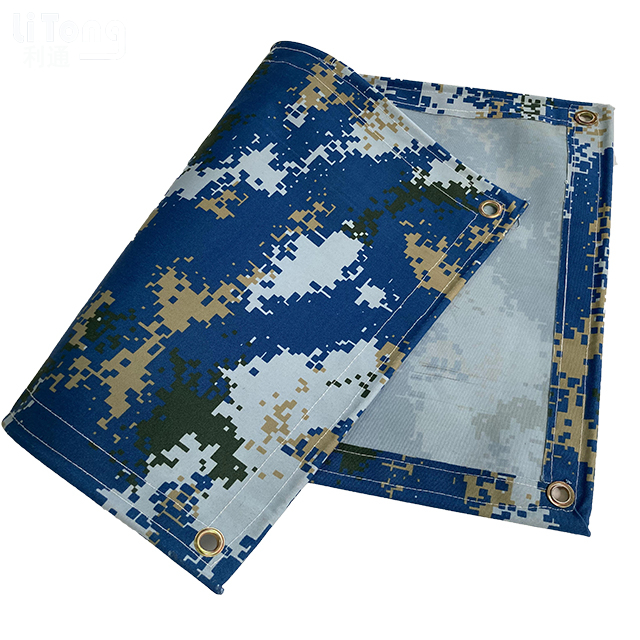 Camouflage Canvas Tarpaulin For Goods Cover Supplier in China