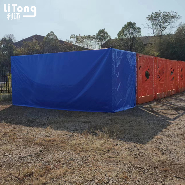 PVC Fabric Coated Tarpaulin for Shipping Container Cover For 20FT