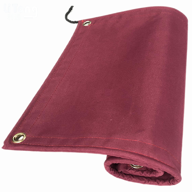 Red Oxford Tarp For Customized Canopy