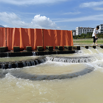 flood barrier supplier foshan litong fanpeng tarpaulin factory