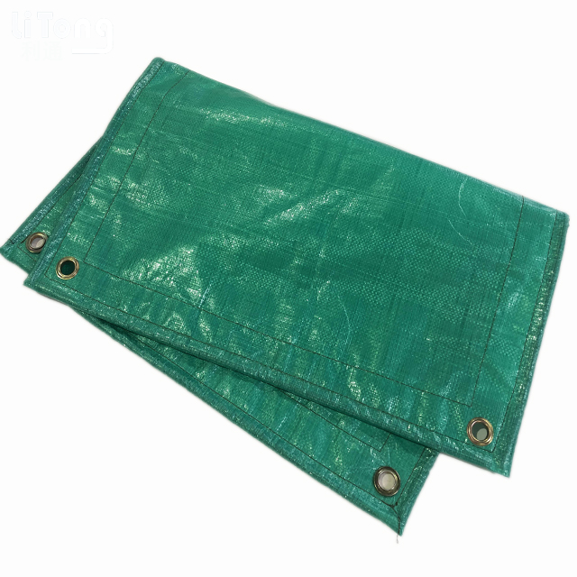 Green Windproof 200G PE Tarpaulin For Bags