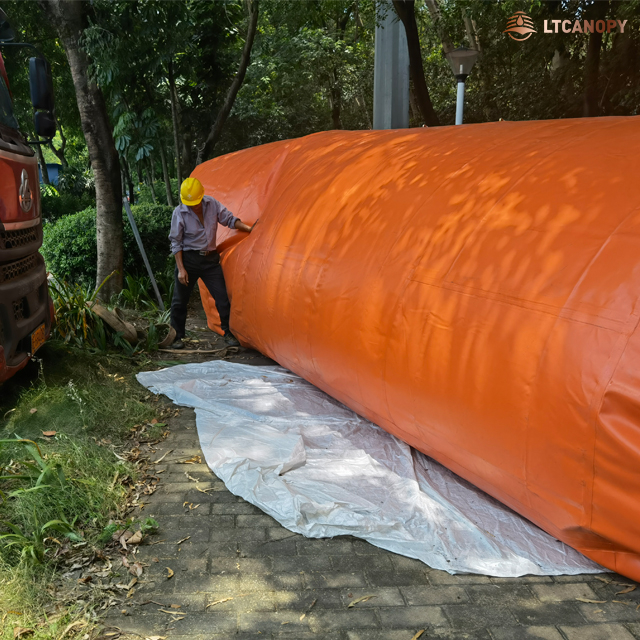 Big PVC Bladder Storage Water For Flood Barrier Buy PVC bladder