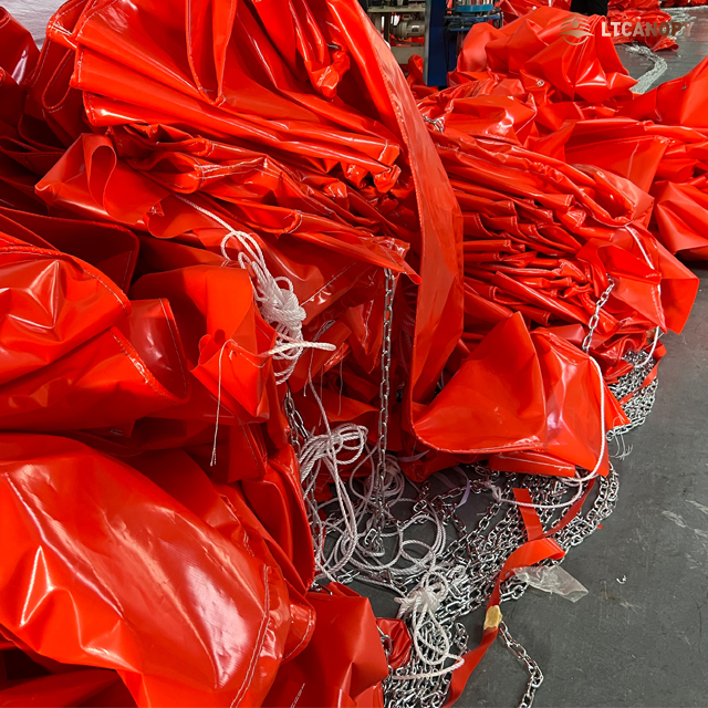 Foam Filled Oil BoomFoam Filled Booms Floattype Oil Spill Containment