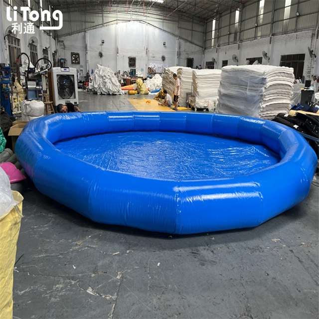 High quality Customized outdoor Ground Water Park Round for commercial events Inflatable Swimming water pool