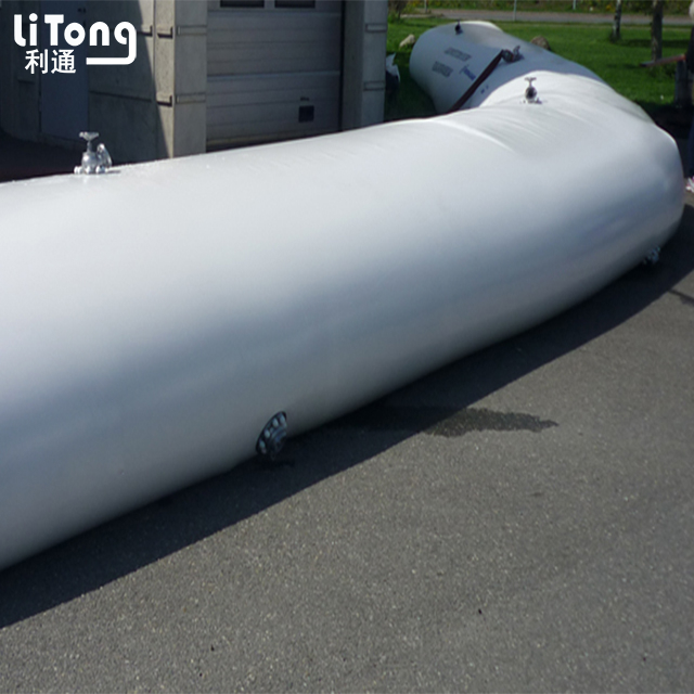 White PVC Mesh Coated Tarpaulin For Inflatable Flood Barriers