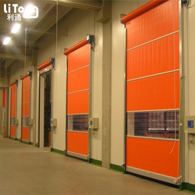 Automatic Flexible PVC Roll Up Doors For Building And Workshops