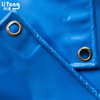 Light Blue Anti-UV PVC Heavy Duty Mesh Fabric Coated Tarp For Pillow Tank