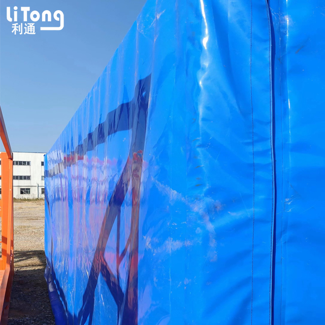 PVC Fabric Coated Tarpaulin for Shipping Container Cover For 20FT - Buy ...
