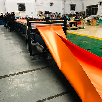 PVC TARP FOR Flood protection barriers inflatable water barrier manufacturer foshan litong fanpeng tarpaulin factory