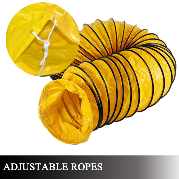 flexible air ductrubber pvc flexible yellow air duct hose ducting hose supplier china