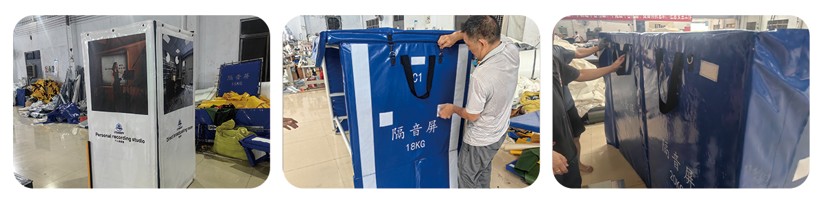 soundproof box,Sound barrier box,PVC soundproof box,Laboratory soundproofing equipment