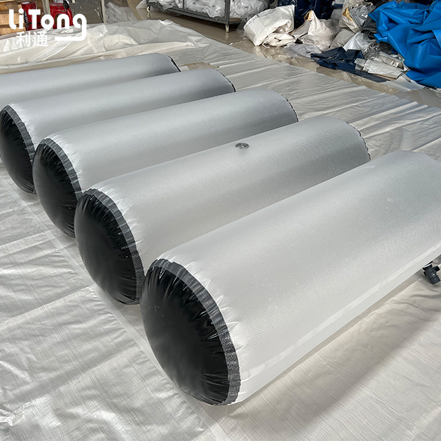 Transparent PVC Cylinder Bladder (bag) for 500L Water storage Supplier by LTCANOPY