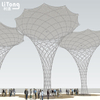 Desiger Tensile Membrane Structure-China PVC Fabric Street Umbrellas-Architectural Fabric