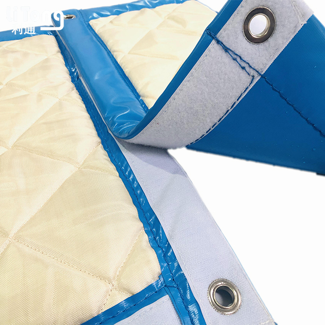 Blue Moving Blankets For Sound Absorption