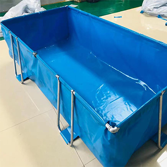 rectangle pvc fish farming pond supplier foshan litong fanpeng factory in china