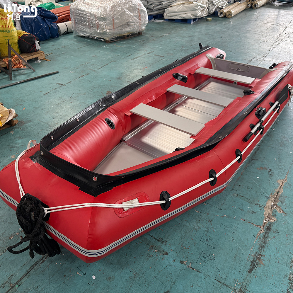 Aluminum Floor Heavy-Duty PVC Inflatable Rescue Boat