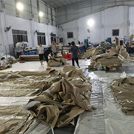 pvc heavy duty fabric for truck cover tarpaulin supplier foshan litong fanpeng factory
