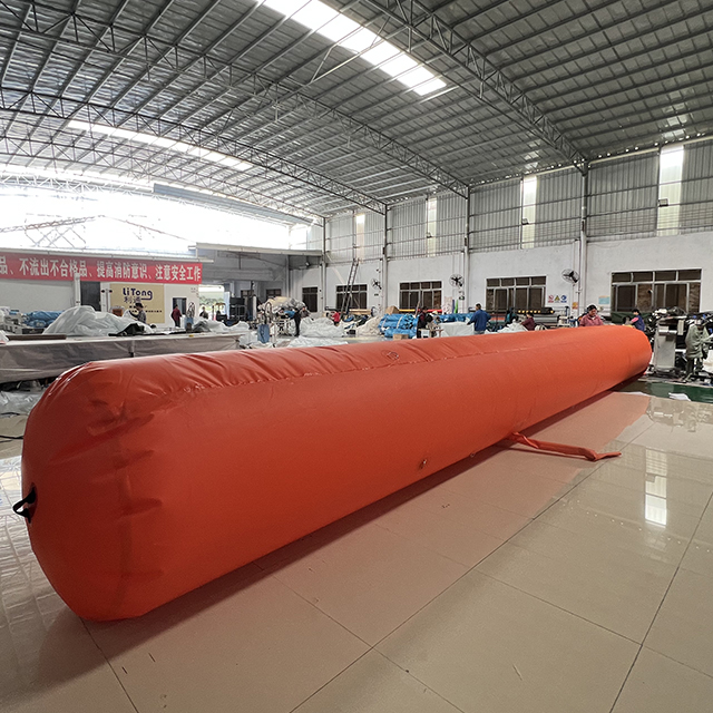 Inflatable Flood Barriers Sample Display in LTCANOPY