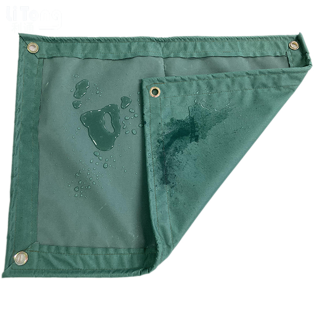 Green Oxford Tarp For Lorry Cover
