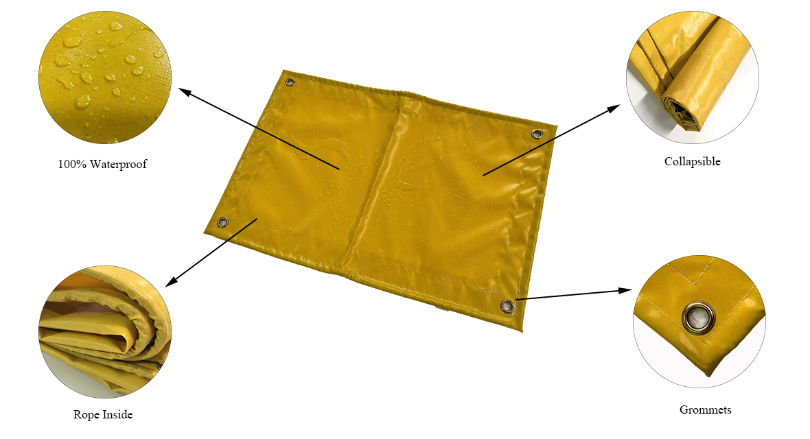 waterproof yellow tarpaulin tarpaulin sheeting big tarps supplier in China