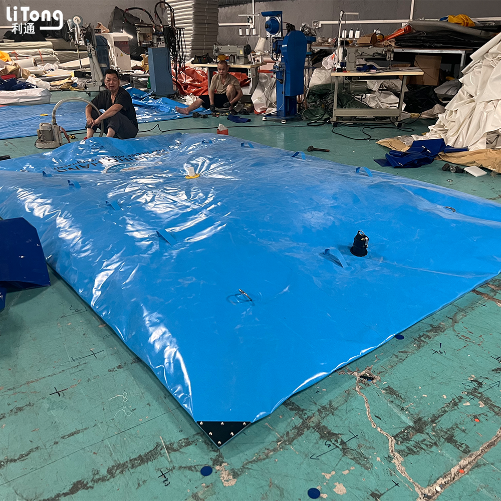 Collapsible Pillow Water Bladder | Drinking Water Storage for Disaster Relief & Water-Scarce Regions