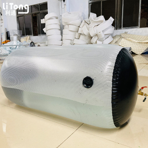 Flame Resistant Customized Size PVC bladder Cylinder Pillow Tanks