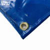 Blue Mildew Resistant PVC Mesh Coated Tarp For Gymnastic Landing Mat