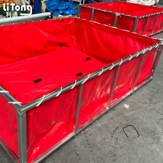 Portable Collapsible Storage PVC Tank For Extinguishing and Protection