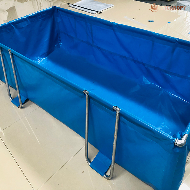 PVC Fish Farming Pond Make Of PVC Mesh Coated Tarpaulin in China Buy