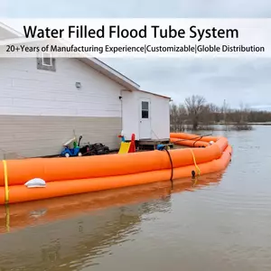 Water-Filled Flood Tube for Rapid Flood Protection