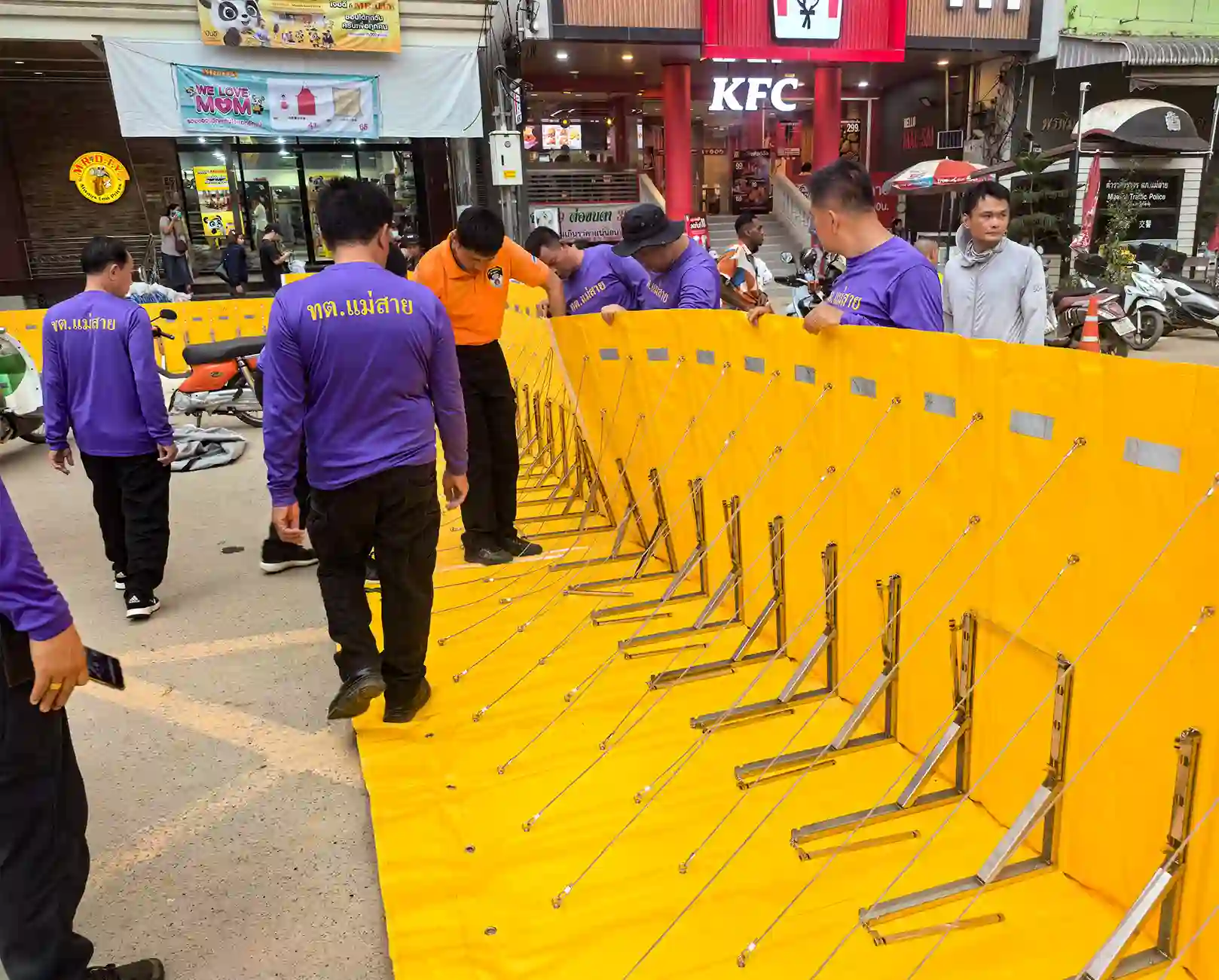Thailand On‑Site Project Case of Modular Flood Barrier